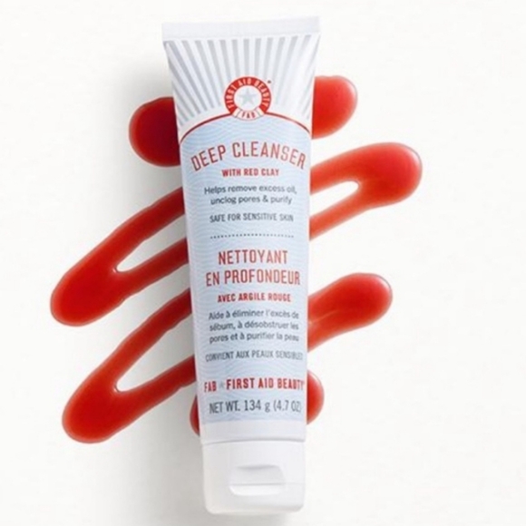 🆕️ First Aid Beauty Deep Cleanser With Red Clay - Picture 1 of 2